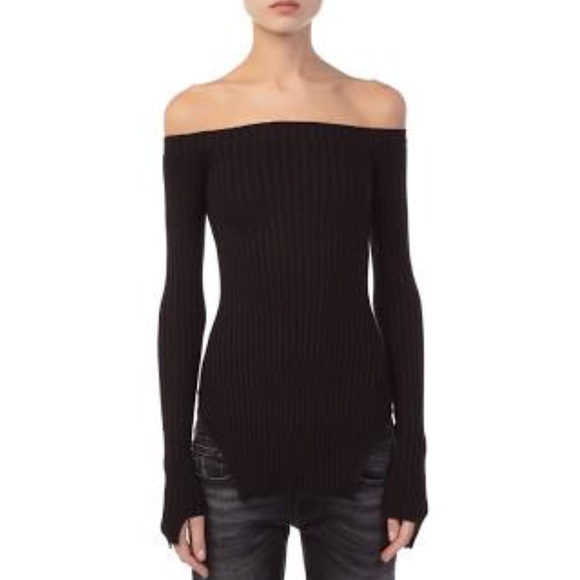 Helmut Lang Tops - Helmut Lang Rib Pullover